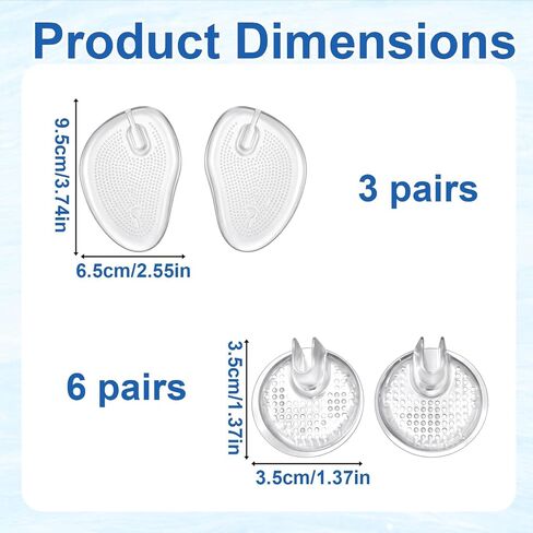 9 Pairs Thong Sandal Toe Protectors and Flip Flop Toe Protector, PU Toe Pads for Heels, Comfort Cushion for Foot Pain Relief and Daily Sandal Wear in Saudi Arabia