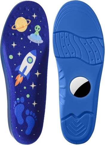 Insoles for Airtag (1st & 2nd Gen) Hidden Holder, Anti-Lost Tracker Case for Kids, Secure Fit for Sneakers & Daily Shoes, Soft Inserts for Shoes (Pink,Foot:5.6-6.2 in/Insole:6.3-6.9 IN/9C-10.5C) in Saudi Arabia