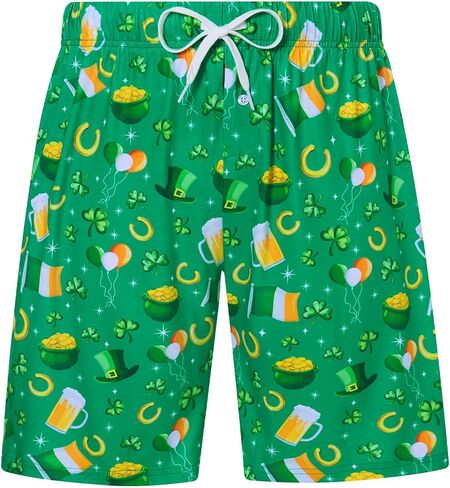 Vogseek Men's Christmas Pajama Shorts Men Pj Sleepwear Bottoms with Drawstring in Kuwait