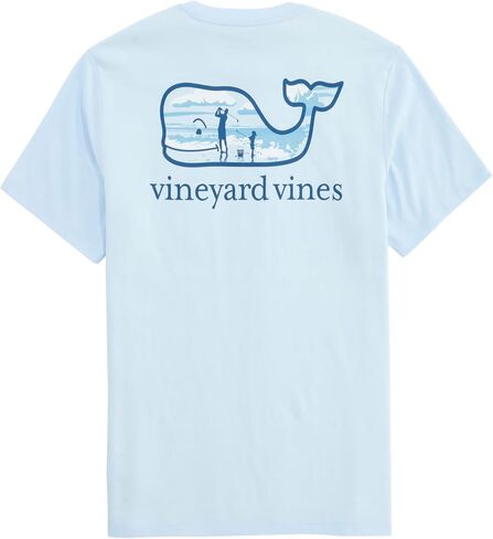 Vineyard Vines Men's Fathersday Whale Fill Short-Sleeve Pocket Tee in Saudi Arabia