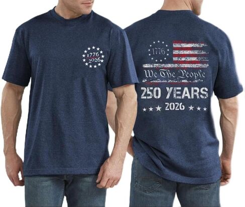 LAZYCHILD 4th of July Shirts for Men: American Flag Patriotic Shirt USA Flag T-Shirt Patriotic Short Sleeve Tops in Kuwait