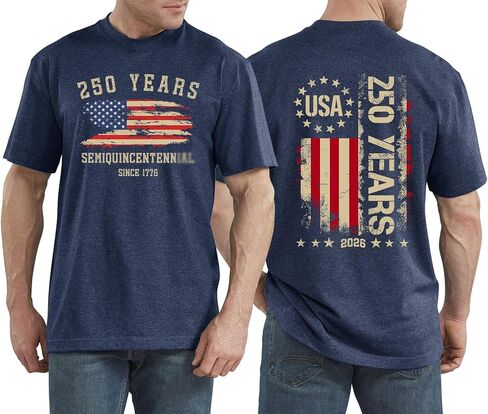 LAZYCHILD 4th of July Shirts for Men: American Flag Patriotic Shirt USA Flag T-Shirt Patriotic Short Sleeve Tops in Kuwait