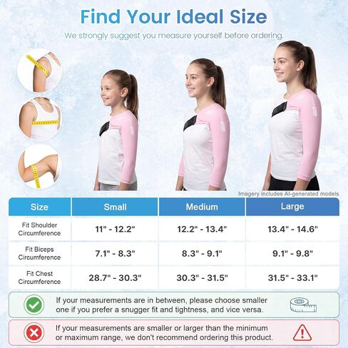 ComfiTECH Youth Arm Ice Pack for Girls Pitchers, Pitching Ice Sleeve for Shoulder & Elbow, Throwing Recovery & Muscle Comfort, Cold Compression for Baseball, Softball, Volleyball, Tennis, Swimming, L in Kuwait