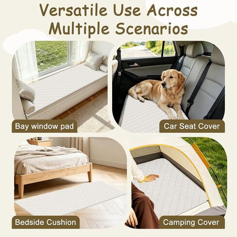 ALIECOM Waterproof Couch Covers for Dogs Sofa Cover Washable Non Slip Couch Covers for 3 Cushion Sofa Pet Friendly Soft Fuzzy Thick Sofa Slipcovers Furniture Protector (Ivory White, 27.5x70.8in) in Saudi Arabia