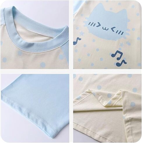 Y2K Cutecore Kawaii Teen Shirt Coquette Harajuku Oversize Japan Cat Print Cute Tshirt Top Clothes in Saudi Arabia