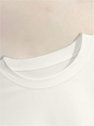 RoseSeek Women's Strawberry Embroidery Shirt Graphic Tees Crewneck Short Sleeve Tops Casual Cute Summer Tops in Kuwait