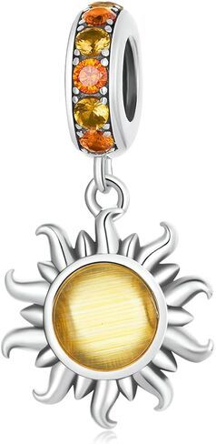 Dangle Charms I Love You Charms for Pandora Charms Bracelet 925 Sterling Silver Birthday Christmas for Women (Yellow Son Charm) in Saudi Arabia