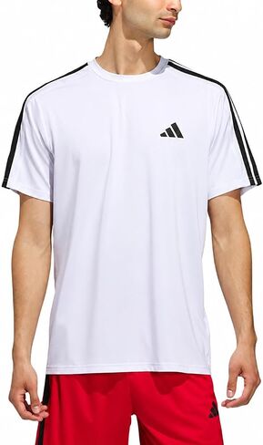 adidas Men's Train Essentials 3-Stripes Training T-Shirt in Kuwait