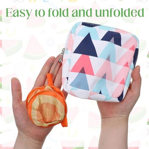 3 PCS Round Foldable Hand Fan, Fruit Style Foldable Fans Handheld Fan Compact Cooling Fans with Bag for Summer Outdoor Games, Party Decoratio in Kuwait