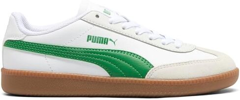 PUMA Kids Boys 9-T Lace Up Sneakers Shoes Casual - White in Kuwait