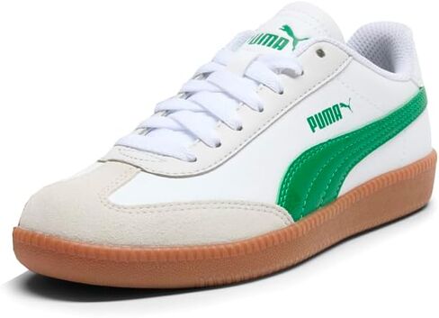 PUMA Kids Boys 9-T Lace Up Sneakers Shoes Casual - White in Kuwait