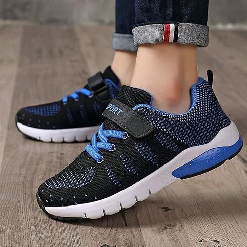 Kids Shoes Fashion Sneakers for Boys and Girls Running Tennis Shoes Comfortable Lightweight Slip-On Athletic Sneakers in Kuwait