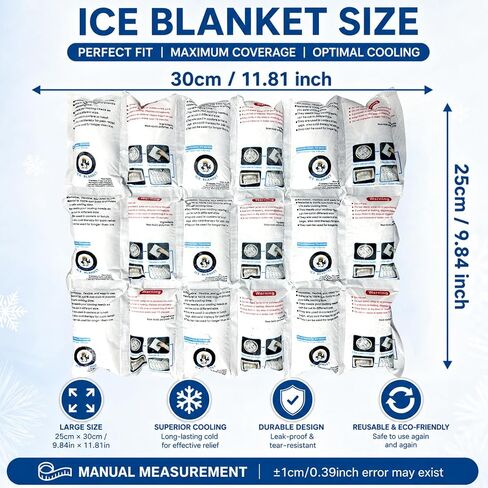 Ice Packs for Shipping, Long Lasting Dry Ice Packs for Coolers, Reusable Dry ice Shipping Kit, 24+ Hour Freeze Power Pack, Keep Food Frozen While Travelling, 3x6 Cell Pack Bulk 16 Sheets, 288Cells in Saudi Arabia