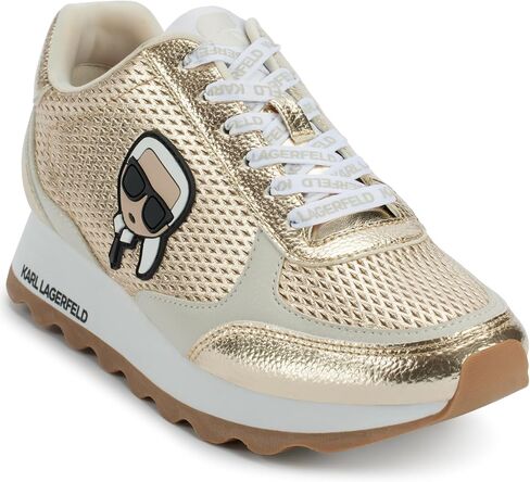 Karl Lagerfeld Women's Meade Lace Up Sneaker with Karl Head in Kuwait