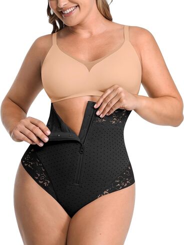ملابس داخلية من SHAPELLX للنساء من Faja لتشكيل الجسم والتحكم في البطن ملابس داخلية عالية الخصر لتشكيل الخصر سراويل داخلية سوداء صغيرة in Saudi Arabia