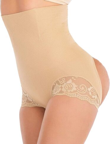 FLORATA Thong Shapewear Tummy Control Underwear for Women Seamless High Waist Body Shaper Panties Girdle in Saudi Arabia