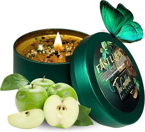 – Fast Luck Candle | Ritual Spell Candle for Quick Luck, Prosperity, Money Drawing & Opportunity | Hoodoo, Wiccan, Pagan, Conjure (Small 4oz) in Saudi Arabia