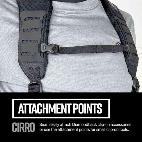 Diamondback Deluxe Suspenders for Tool Belts - Adjustable Tool Belt Suspenders for 4"- 6" Belts in Kuwait