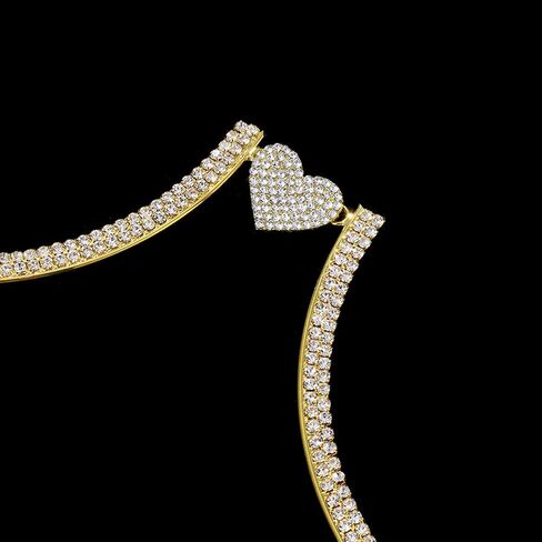 Rhinestone Bra Chain Body Jewelry, Crystal Chest Bracket for Women, Adjustable Underwear Accessory for Party Beach in Saudi Arabia