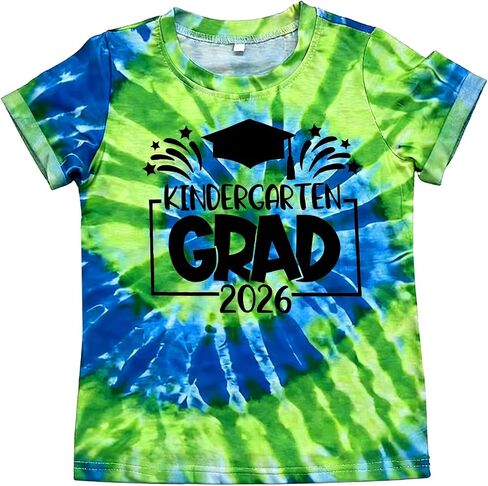Kindergartner Pre-K Graduation T-Shirt for Boys Girls Kids Last Day of School Shirt Graduate Squad Short Sleeve Tee in Saudi Arabia