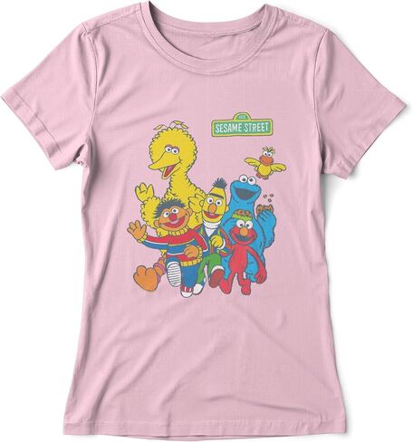 Girl's Sesame Street Main Group Shot T-Shirt in Kuwait