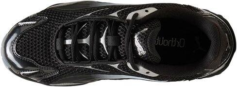 PUMA Womens Inhale Metallic Lace Up Sneakers Shoes Casual - Black, Silver in Kuwait
