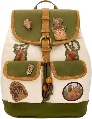BoxLunch Disney Brother Bear Character Patches Mini Backpack Exclusive MULTI NONE in Saudi Arabia