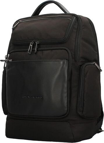 PIQUADRO Schwarz, Men’s Backpack, Schwarz, Taglia unica -, Schwarz, One Size, Casual in Saudi Arabia