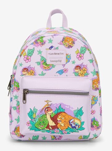 حقيبة ظهر صغيرة من Loungefly The Land Before Time Dinosaurs Floral MULTI NONE in Kuwait