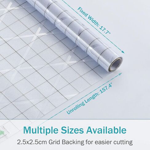 VELIMAX Lattice Frosted Window Film Window Privacy Film Static Cling Window Vinyl Opaque Glass Sticker Non Adhesive Anti-UV 17.7x157.4 inches in Saudi Arabia