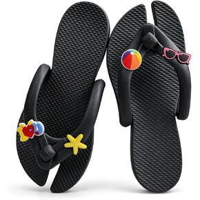 Foldable Portable Travel Flip Flops for Women Men Non-Slip Quick Dry Lightweight Shower Shoes, Slides for Beach Pool Gym Spa in Kuwait