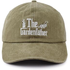 The Gardenfather Hat for Men, Adjustable Embroidered Cotton Gardening Baseball Cap in Saudi Arabia