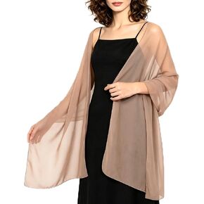Chiffon Scarfs Shawls for Evening Dresse Solf Square Wedding Shawl Wraps Bridal Scarve for Women in Saudi Arabia
