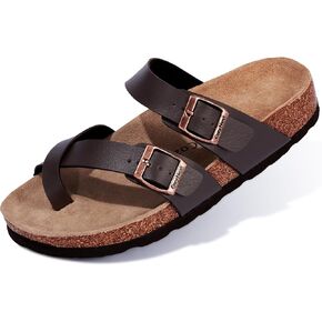 Adjustable Slide Sandals for Women and Men Cork Footed Arch Supported for Summer Indoor and Outdoor in Saudi Arabia