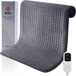 Extra Large Heating Pad for Back Pain Relief, 32"x24" King Size Electric Heating Pad for Period Cramps & Body Shoulder Legs Knee Feet, 6 Heat Settings, Auto-Off, Machine Washable, Gifts for Women Men in Saudi Arabia
