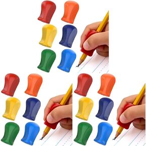The Pencil Grip Original Pencil Gripper, Universal Ergonomic Writing Aid For Righties And Lefties, Colorful Pencil Grippers, Assorted Colors, 6 Count - TPG-11106 in Saudi Arabia