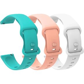 IDW28 Smartwatch Bands, Lamshaw Classic Watch Bands 22mm Soft Silicone Bands Bracelet Sports Strap Compatible with SOUYIE IDW28, Compatible with SAIKATI IDW28 Smartwatch -1.85 Inches in Saudi Arabia