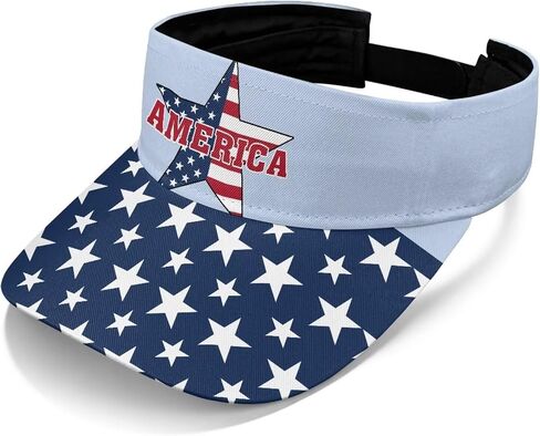 250 Anniversary USA Visor Hats for Women Men American Flag Sun Visor Hat Adjustable Packable in Saudi Arabia