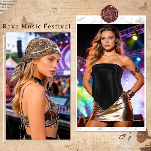 GERINLY 2 Pack Head Scarf for Women, Boho Hair Scarf Top, Large Bandana Hair Scarves Wrap in Kuwait