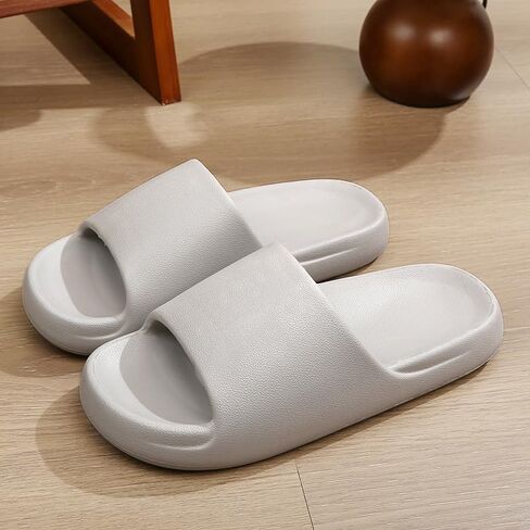 Slippers Men's All-season Solid Color Classic Non-slip Wear-resistant Outdoor Home Bathroom Bath in Kuwait
