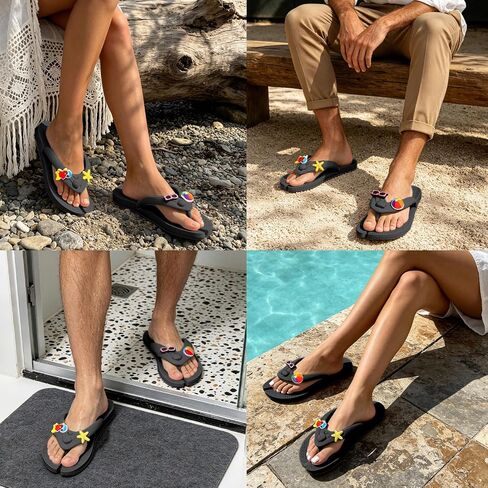 Foldable Portable Travel Flip Flops for Women Men Non-Slip Quick Dry Lightweight Shower Shoes, Slides for Beach Pool Gym Spa in Saudi Arabia