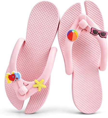 Foldable Portable Travel Flip Flops for Women Men Non-Slip Quick Dry Lightweight Shower Shoes, Slides for Beach Pool Gym Spa in Saudi Arabia