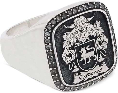 Family Crest Ring, Coat of Arms Ring, Personalized Ring for Men, Custom Signet Ring,Handmade Family Ring, Customized Class Ring, Family Ring in Saudi Arabia
