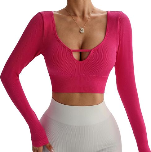 Women’s Yoga Sports Bra – Seamless, High Elasticity & Breathable Workout Top, Soft Washable Yoga Bra in Saudi Arabia
