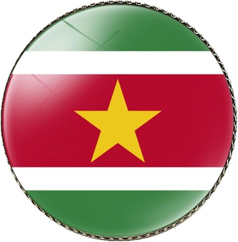 NIUYIBAO South America Flag Pin Lapel Enamel Pins for Backpacks Hat Waving Flag Brooch Pin Badge for Men Women in Kuwait