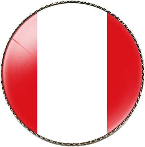 NIUYIBAO South America Flag Pin Lapel Enamel Pins for Backpacks Hat Waving Flag Brooch Pin Badge for Men Women in Saudi Arabia