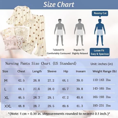 Women's Post Surgery Recovery Pajamas - Open Side Nightgown & Bedridden Patient Clothing for Elderly Care, Dignity Nursing Sleepwear with Velcro Access(Small Heart Pattern,L) in Saudi Arabia