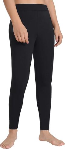 Latuza Women's Petite Leggings Soft Bamboo Viscose Sleep Pajama Leggings in Kuwait