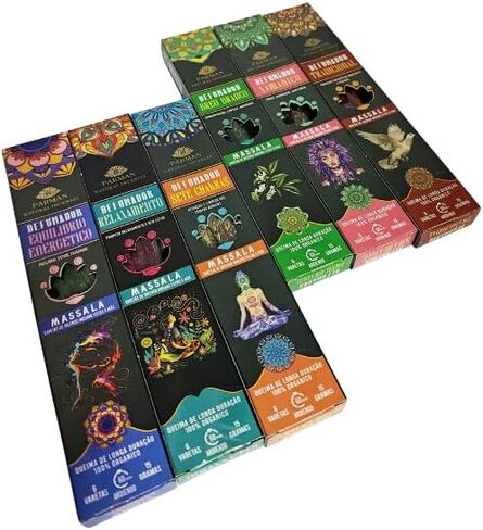 ORGANIC INCENSE MASSALA COLLECTION SMOKERS PARMAN 12CX in Kuwait