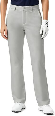 M MAELREG Women's Golf Pants with Belt Loops Stretch Straight Leg Regular Fit Work Business Slacks Travel Casual Dress Pants in Kuwait